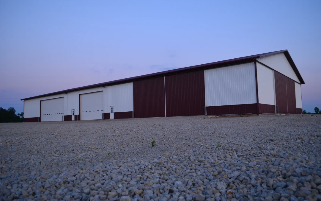 agricultural post-frame building