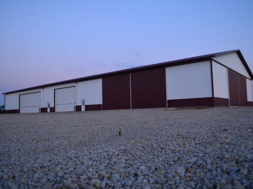 Binegar agricultural post-frame building