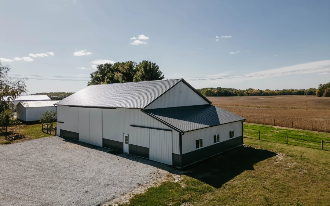agricultural post-frame building