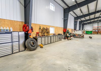 agricultural post-frame building