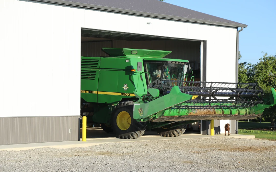 agricultural post-frame building