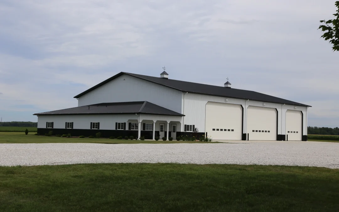 agricultural post-frame building