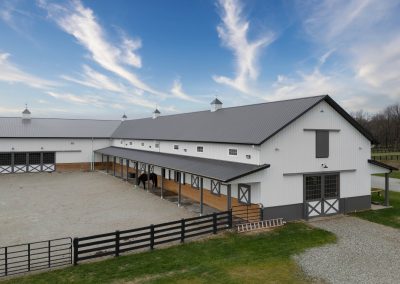 equestrian post-frame building