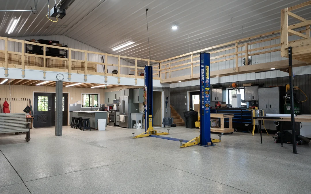 BlufftonResidentialImage copy interior post-frame building