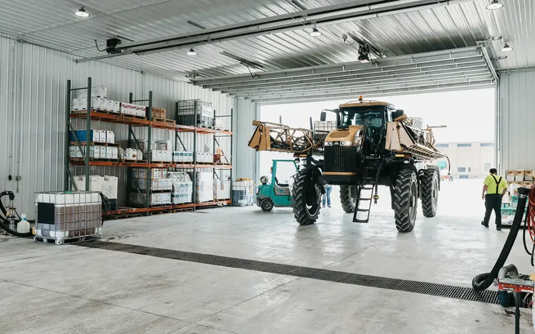 Co-Alliance Fertilizer Storage Interior