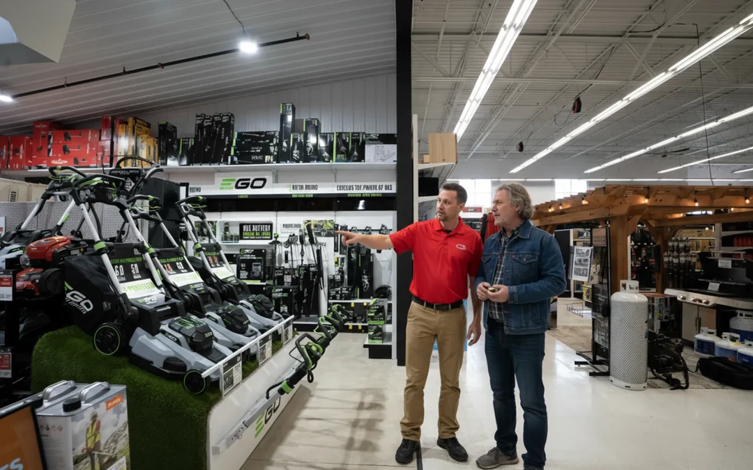 Commercial post-frame building