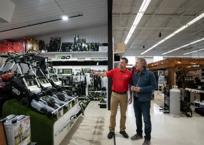 Commercial post-frame building