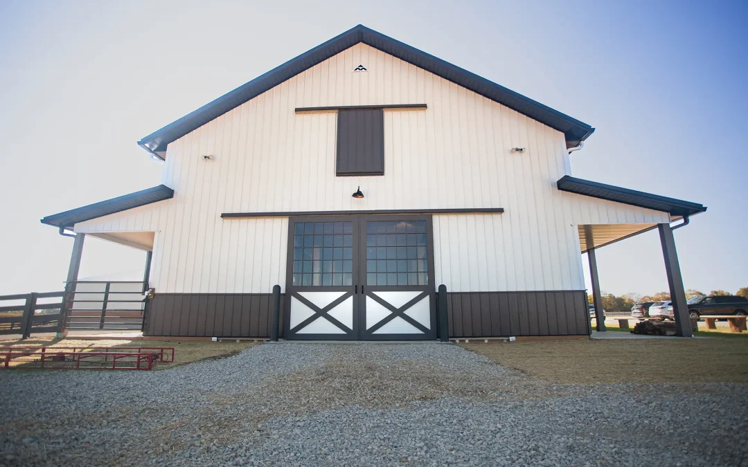 equestrian post-frame building