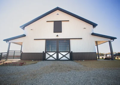 equestrian post-frame building