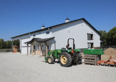 equestrian post-frame building