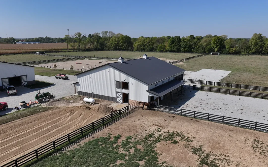 equestrian post-frame building