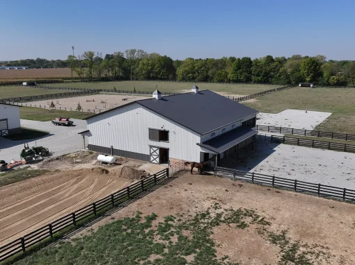HorseStables_Gallery_04 equestrian post-frame building