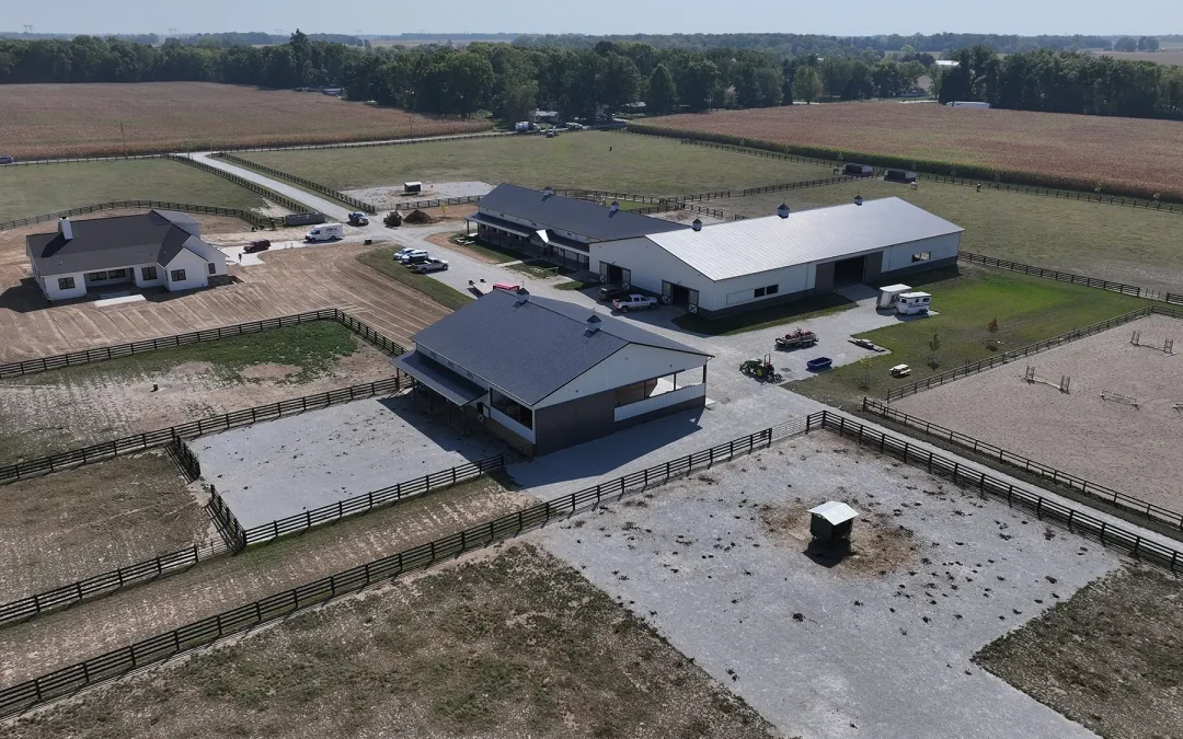 equestrian post-frame building