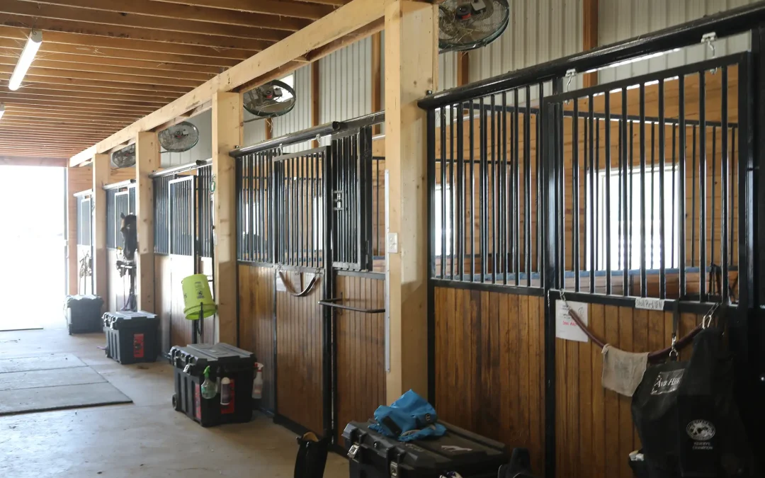 equestrian post-frame building