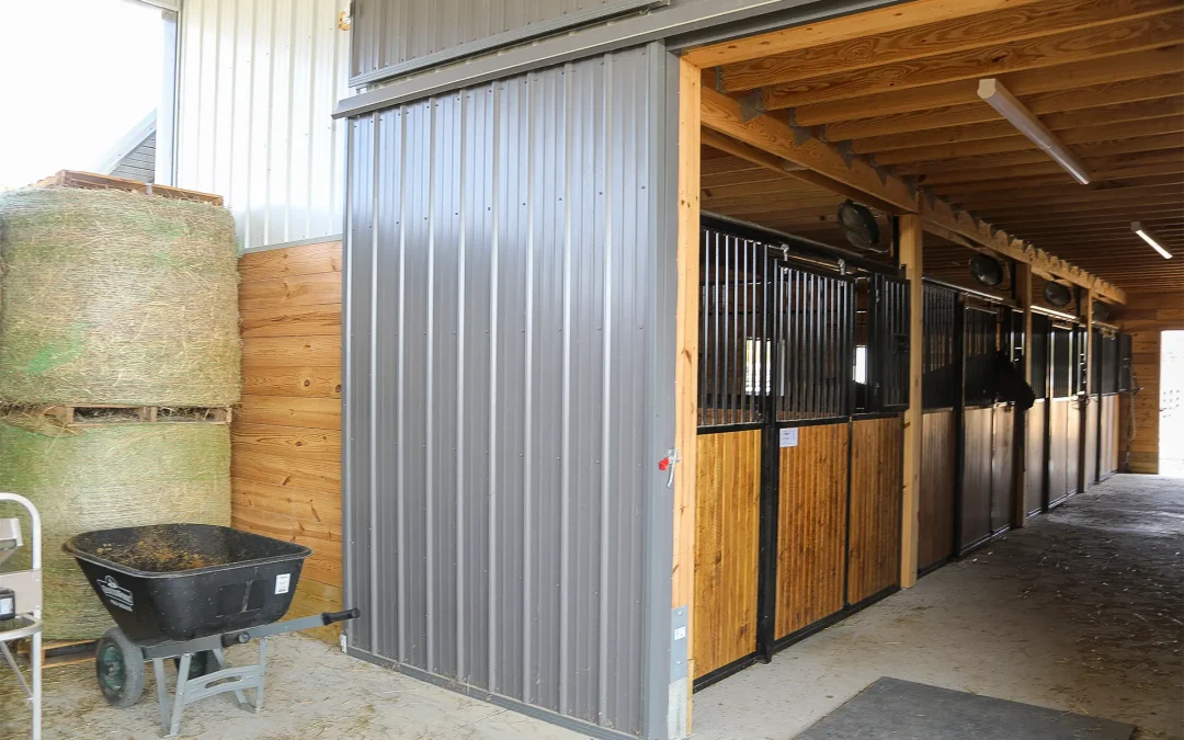 HorseStables_Gallery_08 Equestrian Post-frame building