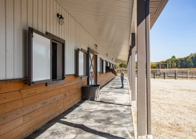 Equestrian Post-frame building