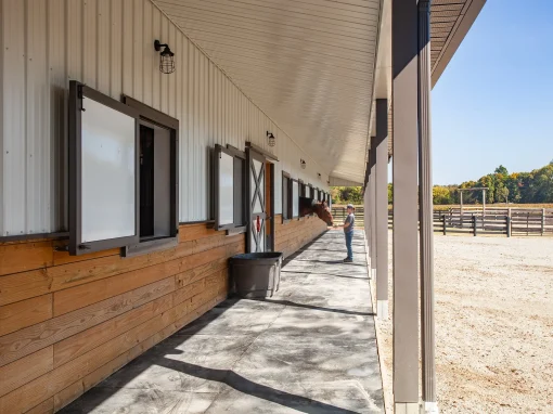 HorseStables_Header_02 Equestrian Post-frame building
