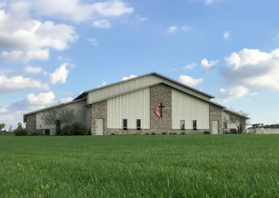 post-frame church building