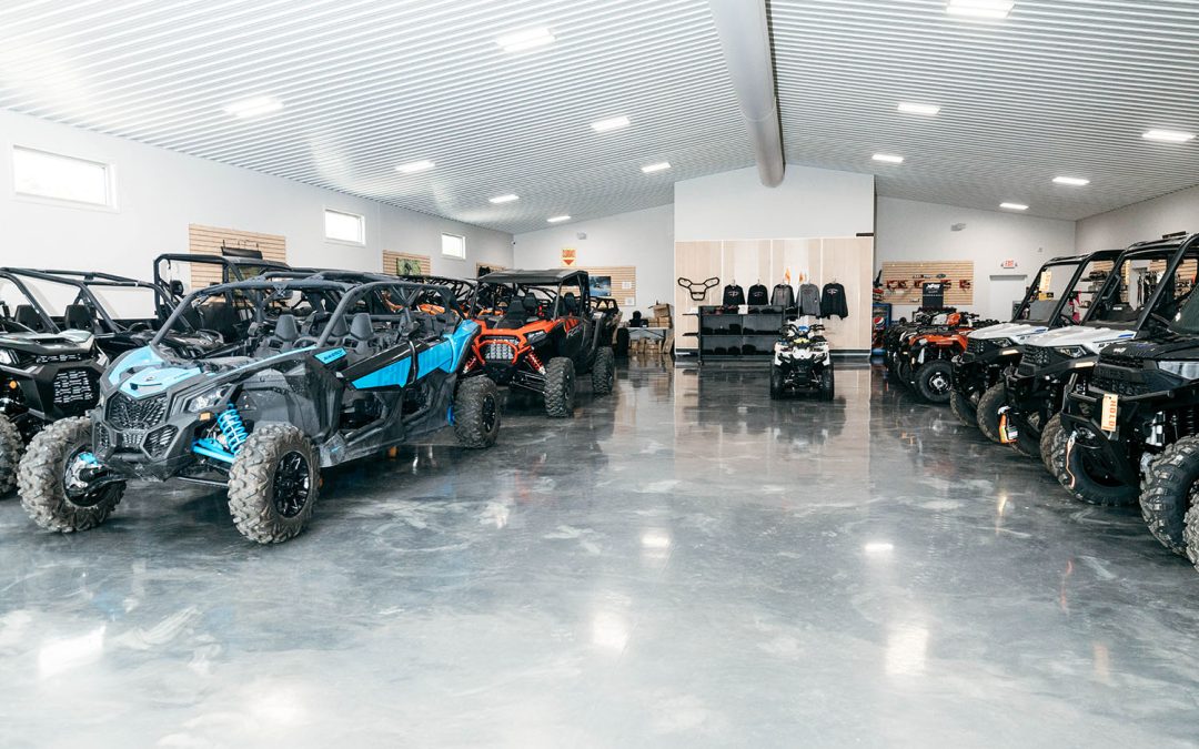 commercial post-frame building