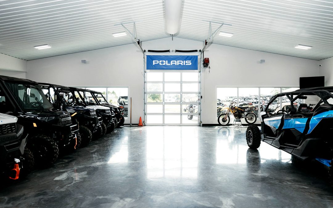 commercial post-frame building