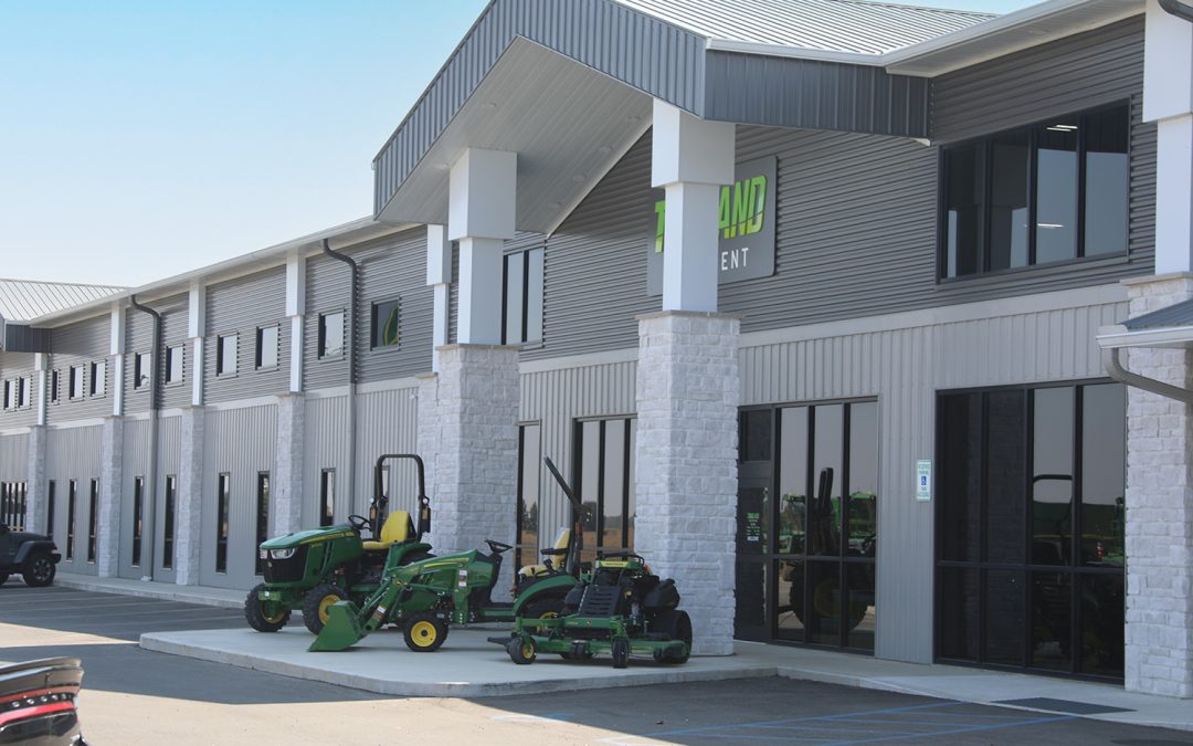 commercial post-frame building