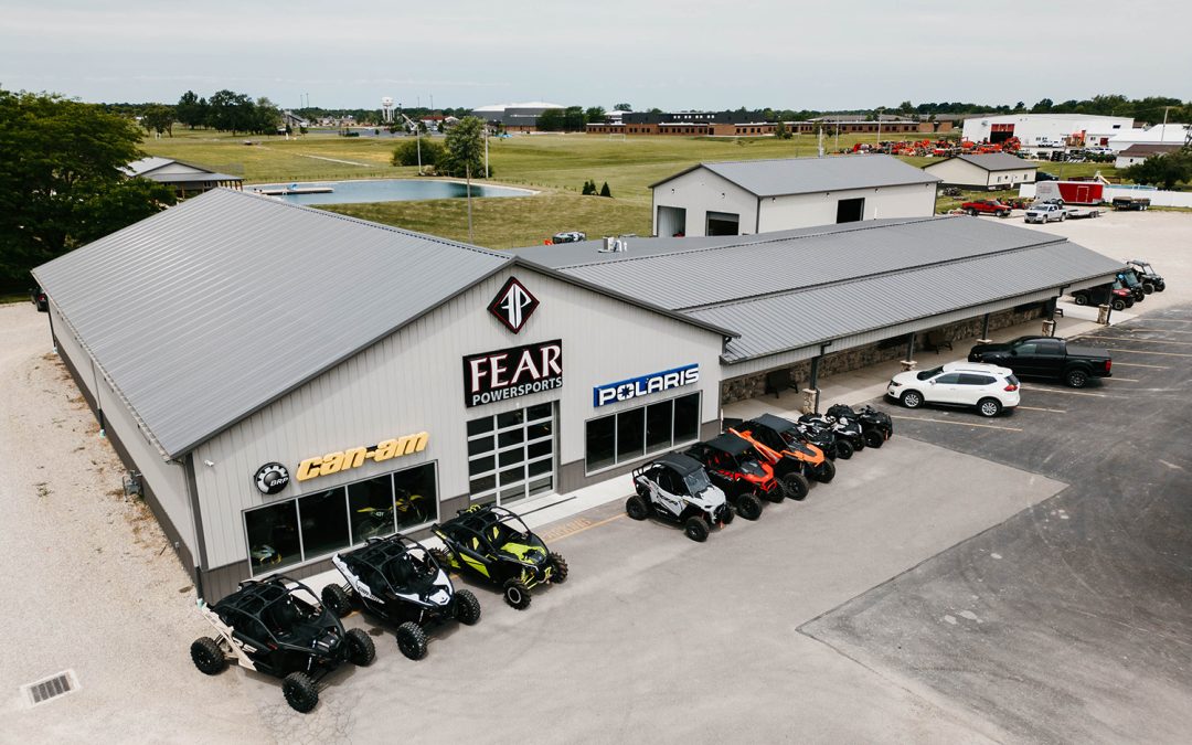 commercial post-frame building