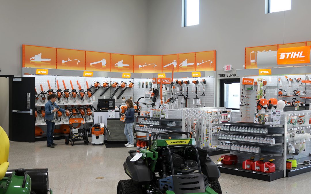 showroom post-frame building