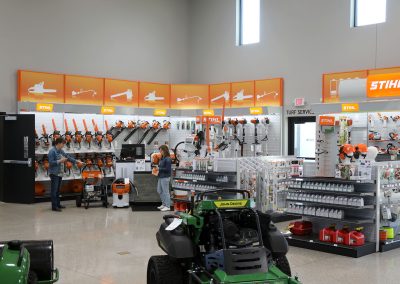 showroom post-frame building