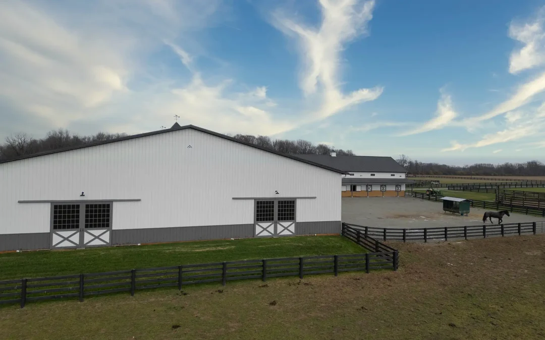 equestrian post-frame building