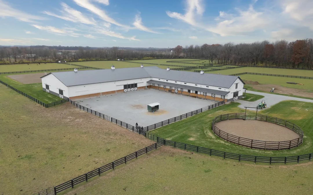 equestrian post-frame building