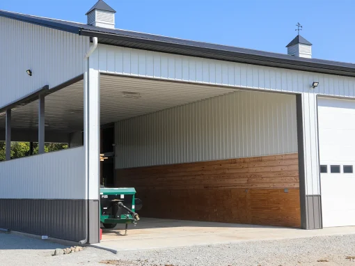 RidingArenas_Gallery_08 equestrian building lean-to