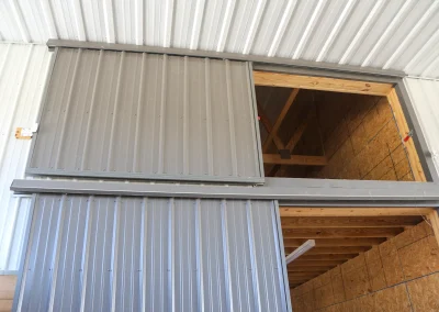 equestrian post-frame building features