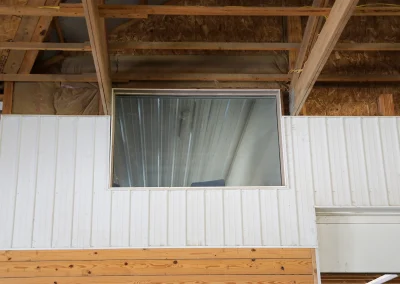 Interior Equestrian Post-frame building