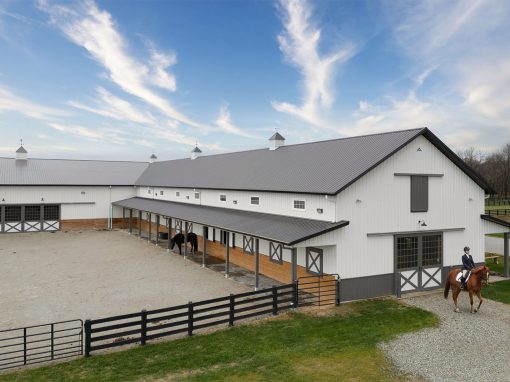 RidingArenas_Header equestrian post-frame building