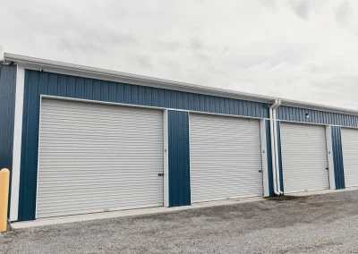 Commercial post-frame building