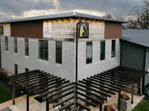 Vive commercial post-frame building