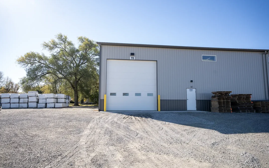 Commercial post-frame building