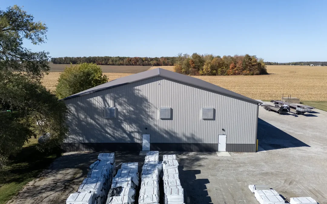 Commercial Post-Frame Warehouse