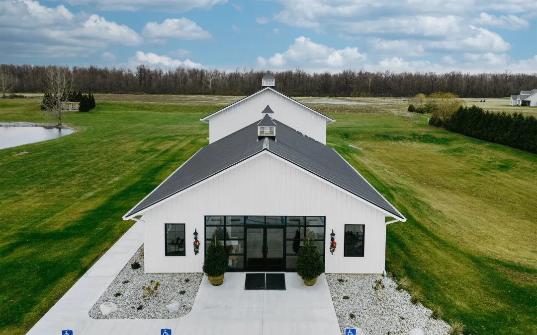 Commercial post-frame building