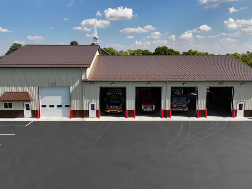 municipal_Gallery-05 Sugar Creek Fire Department post-frame municipal building