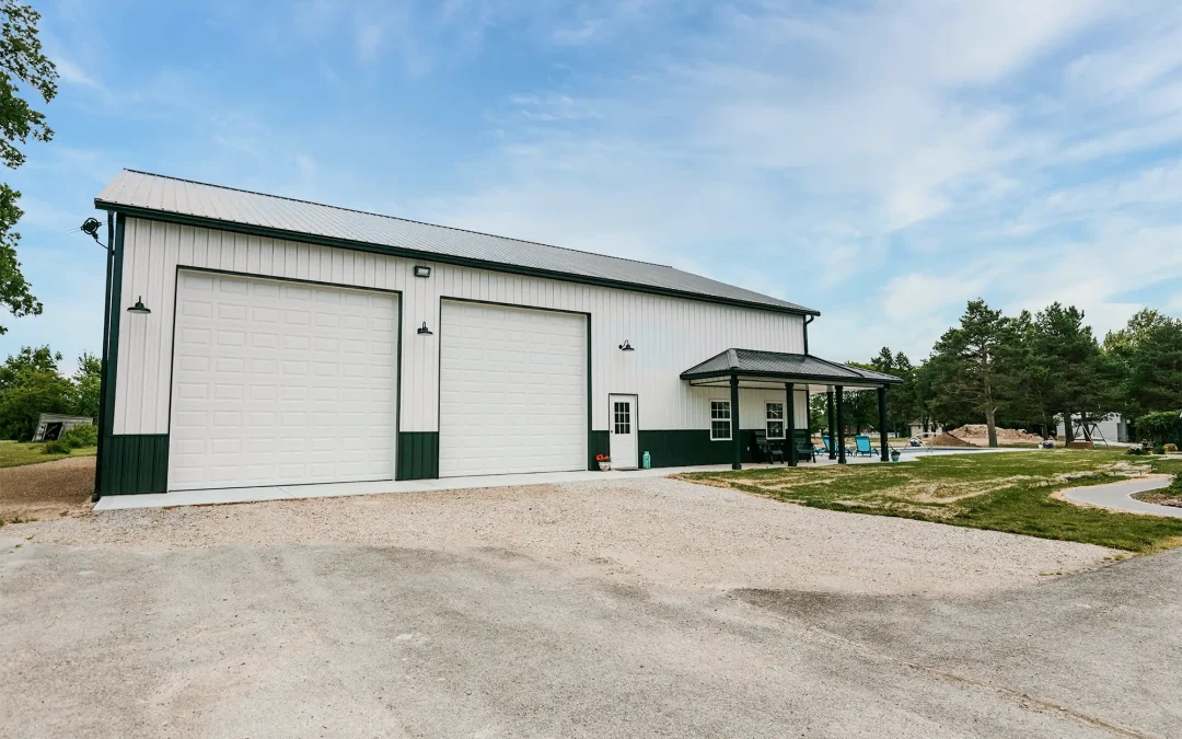 Accessory and Storage pole-frame building exterior