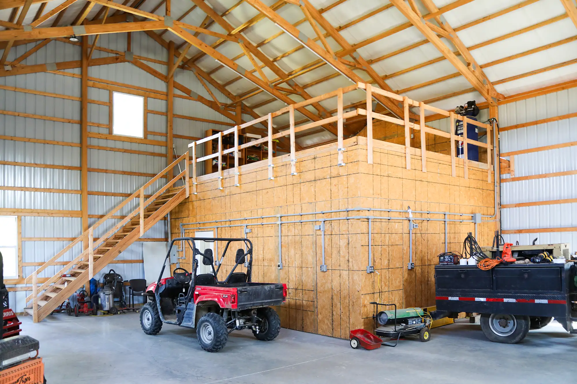 Accessory & Storage Buildings Interior