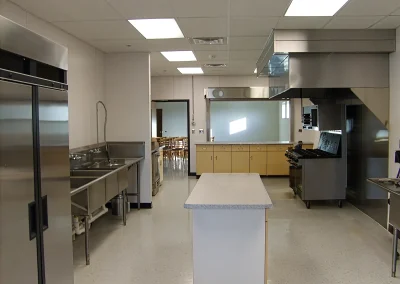 Interior Community Post-frame building