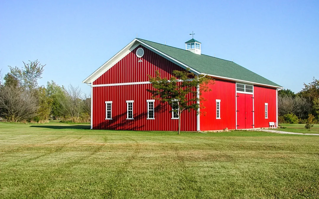 Hobby and Storage post-frame building exterior