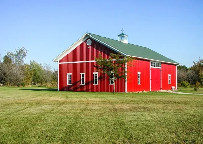 Hobby and Storage post-frame building exterior