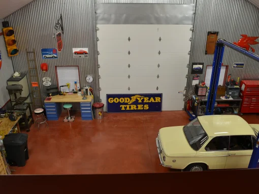 Residential Hobby Storage Hobby and Storage post-frame building interior