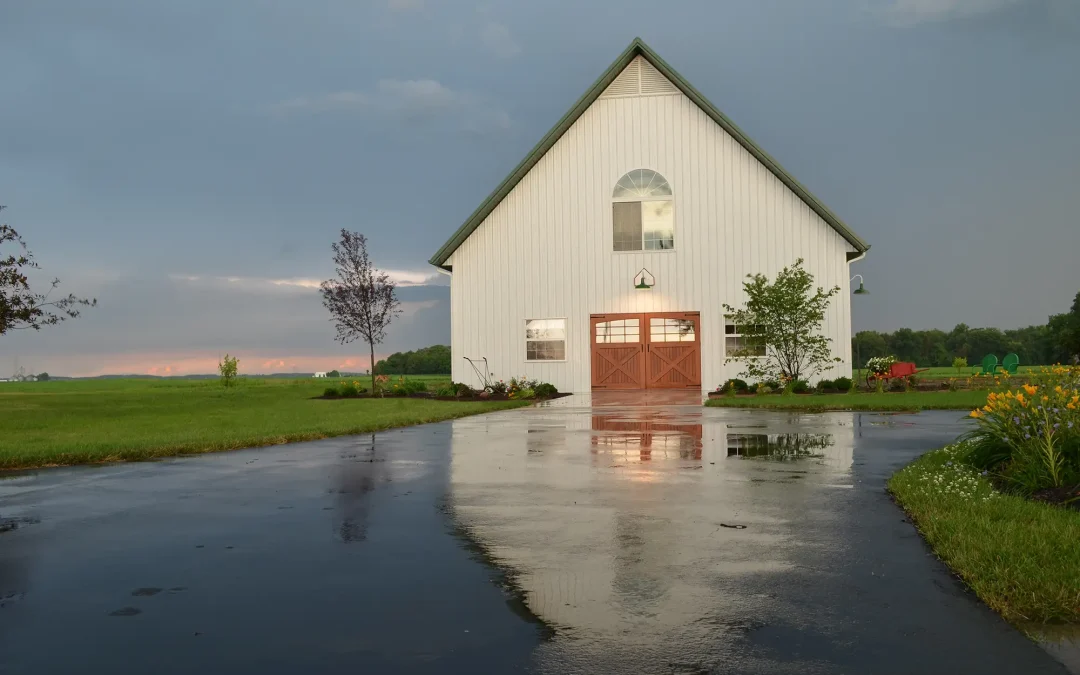 Hobby and Storage post-frame building interior