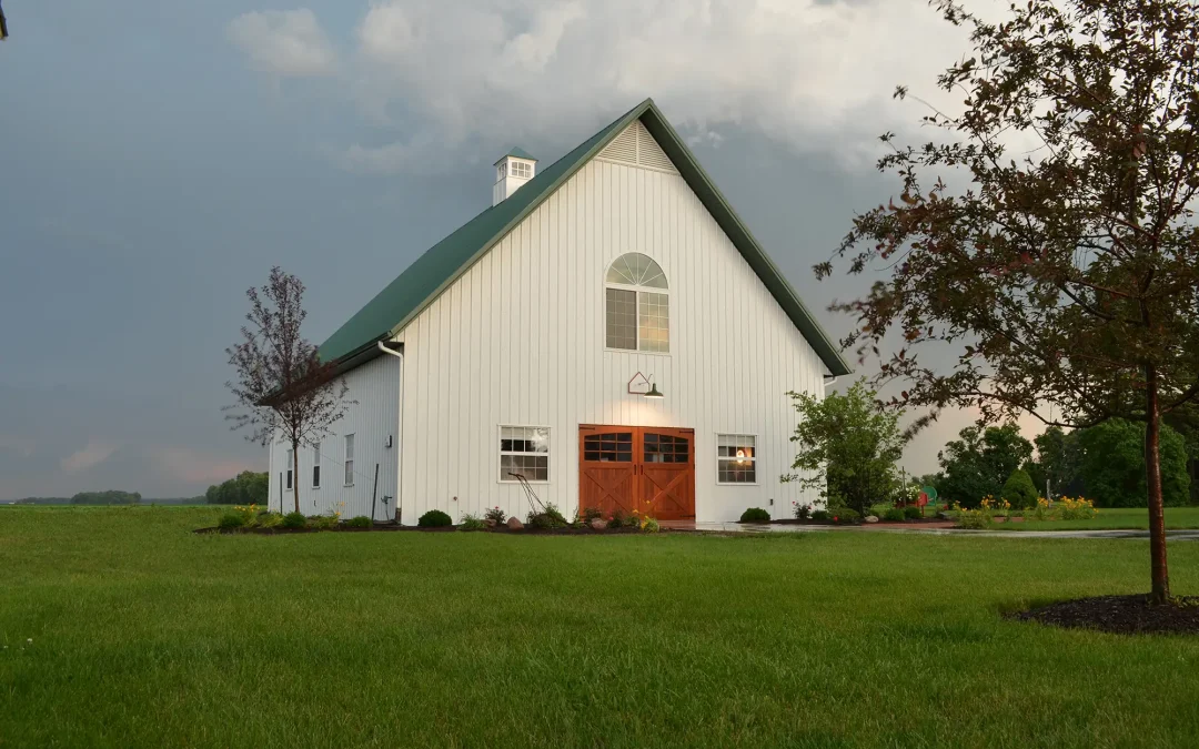 Hobby and Storage post-frame building interior