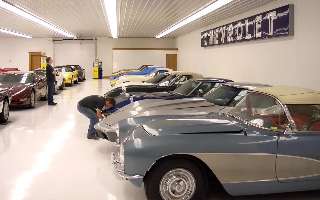 Hobby and Storage post-frame building interior