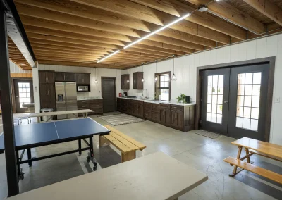 Interior Residential Post-frame building